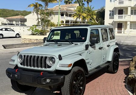 JEEP WRANGLER Hybride benzine Cabrio met elektrisch Sunroof Unlimited 4xe 380