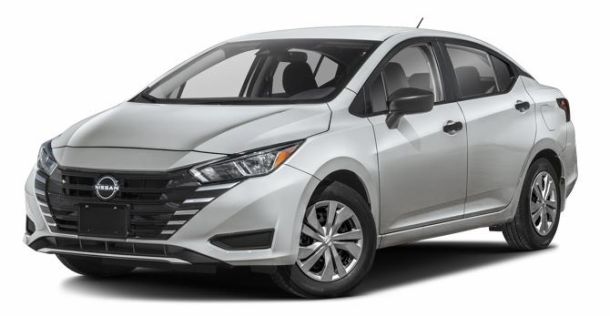 Nissan Versa sedan BC blauwe