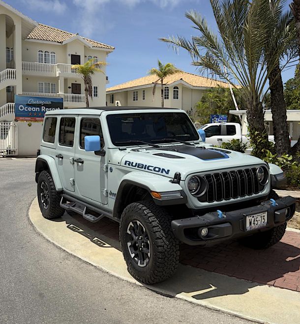 Jeep Wrangler Hybride Rubicon Convertible met elektrisch Sunroof Unlimited 4xe