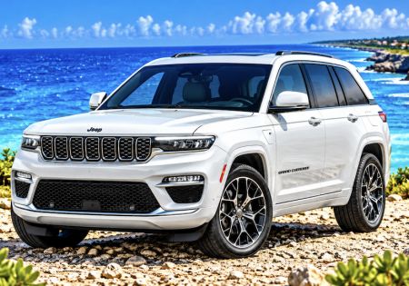 Jeep Grand Cherokee wit