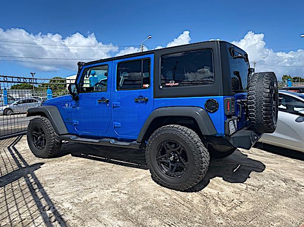 Jeep Wrangler Special blue