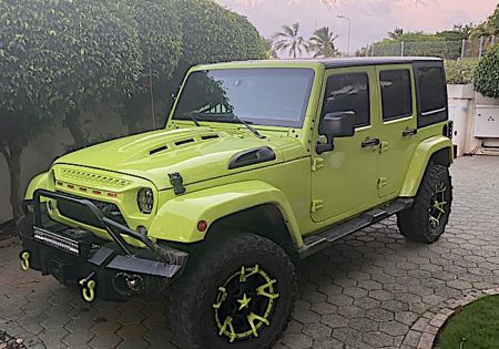 Jeep Wrangler Special GREEN